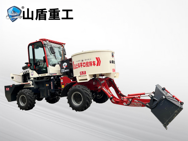 1800型自上料平口攪拌車